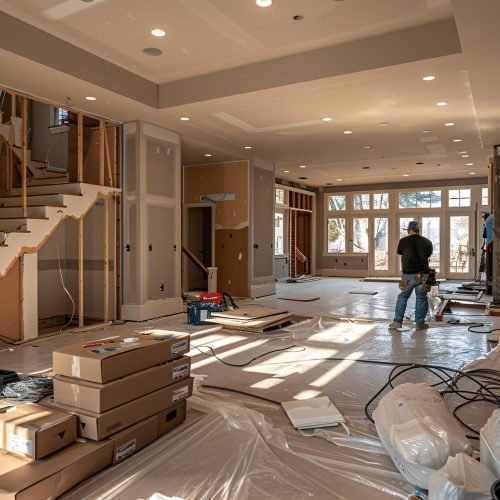 construction-ongoing-modern-home-with-exposed-framing-natural-light-streaming